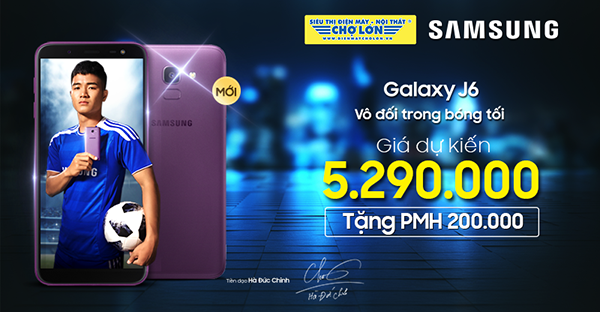 Samsung chính thức ra mắt Galaxy J6